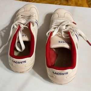 Lacoste very. Nice sneakers size 3.5